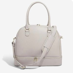 Stackers Taupe Weekender Travel Bag